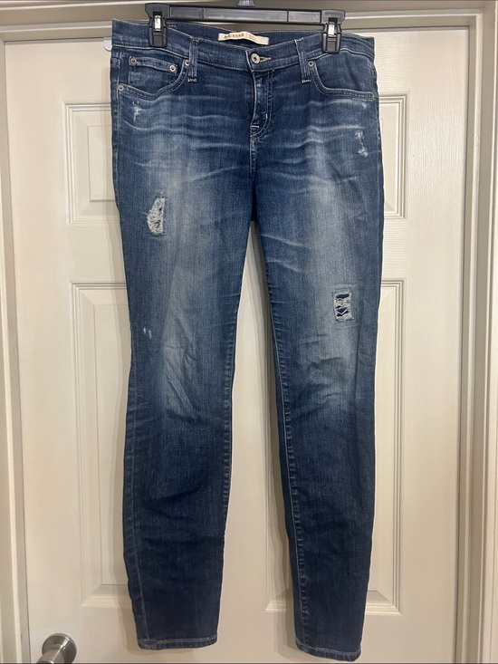 Big Star Denim - Big Star Skinny Jeans in distressed Dark Blue